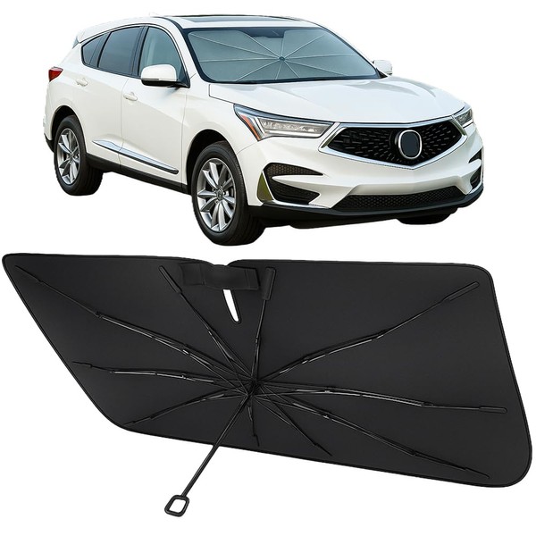 Proadsy Windshield Sun Shade Umbrella for 2019-2025 Acura RDX Foldable