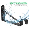 Small Shelf and Rod Brackets, 4 Pcs Closet Shelf &