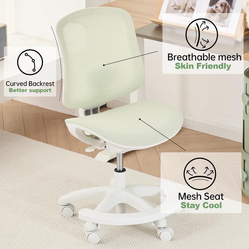 chirvana Ergonomic Chair, Study Chair for Kids with Lumbar Support