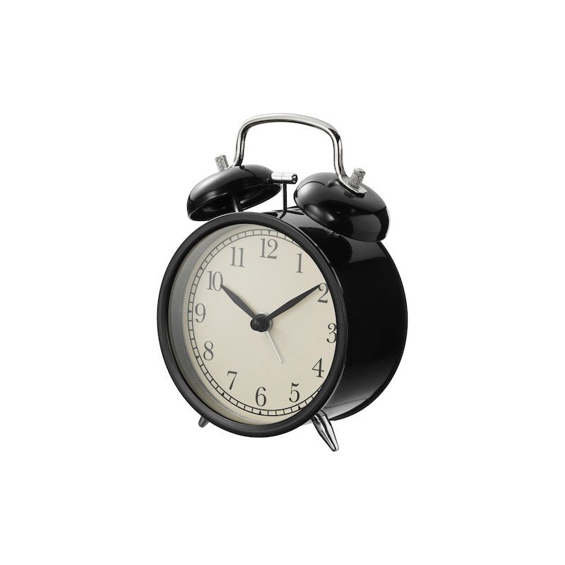 Ikea Alarm Clock, Black