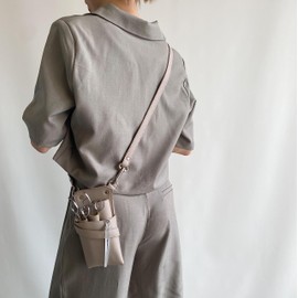 DEEDS Domestic Scissor Case Professional Manufacturer Latina no.372 Gurege 3-5 Scissor Case, Hairdresser, Trimmer, Barber