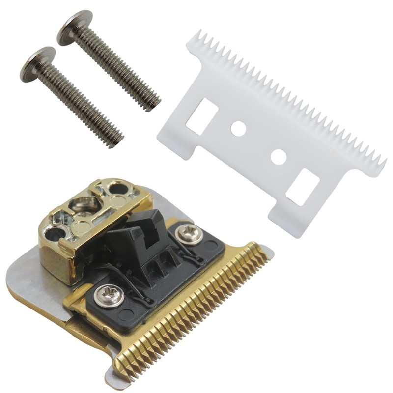 Gxcdizx Upgraded Replacement Trimmer Ceramic Blades for Ba*Byliss-PRO FX787 &