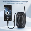Endoscope Camera with Light, IP67 Waterproof Borescope with 8 LED