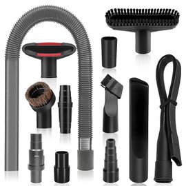 12-Piece Vacuum Attachments Compatible with Shark Navigator Lift-Away NV360 NV352 NV356E NV501 & Rocket HV301 HV322 Vacuum With Dryer Lint Vac Attachme