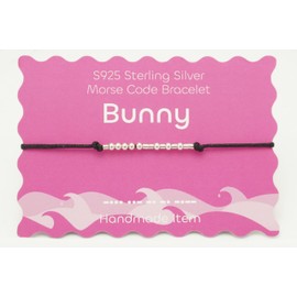 silwaver Sterling Silver Morse Code Bracelets for Women, Morse Code Inspirational Brithday Gift Bracelet for Friend Sister Memorial Day for Wifey, One Size, Sterling Silver, no gemstone