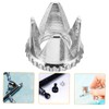 DOITOOL 2pcs Airbrush Nozzle and Cap Replacement for Airbrush Kits
