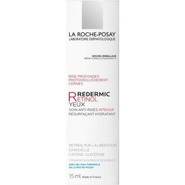 [Japanese Eye cream] La Roche Posay Eye Cream Redamic R Eye Cream, Sensitive Skin, Sagging, Aging Care, Retinol, Adenosine, 0.5 fl oz (15 ml) (x1)
