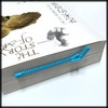 White Fang SY002 Bookmark, Cute Chuck Zipper, 3D, Sticky Notes,