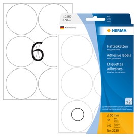 Herma Multi-Purpose Labels / Coloured Dots Ø 50 mm