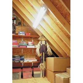 Two-Light T8 C 232 120 GESB Fluorescent Strip Light, 32 watts, 4-feet,120 Volts, White