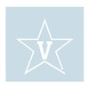 Craftique Vanderbilt Decal (White Star V Decal (3''4''6''12''18''), 3 in)