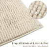 Vivaglory 35"× 25" Extra Large Litter Mat, Super Soft Microfiber
