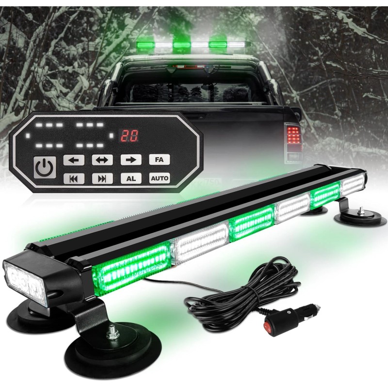 Flashing Traffic Light 26inch 126 LED Emergency Rooftop Strobe Light