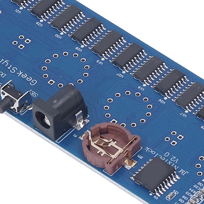 Nixie Tube Clock DIY Kit Multi Color 12 24 Hour