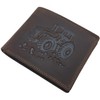 myledershop Buffalo Full Leather Horizontal Wallet RFID & NFC Protection