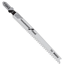 Bosch T-234X Jigsaw Blade Set of 3 for Carpentry