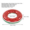 Watermelon Pool Float 16.5in Inner Diameter Inflatable Watermelon Design Eco