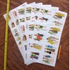 Decoupage Paper Pack (20 Sheets 10x15cm) Vintage Fashion Disco FLONZ