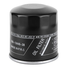 Aramox oil filter luftfilter Motorrad Ölfilter, 5GH-13440-30-00 5GH-13440-70-00 5GH-13440-30 Außenborder OEM Ölwechsel Kit Passend für FZ/Royal Star/Vmax/YZF (Schwarz)