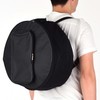 Compact Snare Drum Bag Backpack Case with Shoulder Strap Outside