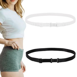 2 Pcs Crop Tuck Band, Croptuck Adjustable Band Crop Tuck Jumper Tuck Band Elastic Waist Band for Tucking Jumpers Tools to Transform The Way You Style Your Topwear (Style 1)