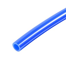 sourcing map Pneumatic Air Tubing, 12mm OD x 8mm ID 4m(157 Inch) PU Polyurethane Air Compressor Tubing Hose Pipe Blue