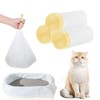 24 Count Cat Litter Box Liners - Large Drawstring Cat