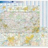 Globe Turner Pennsylvania State Wall Map - 25" x 24"