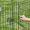 MidWest Homes for Pets Replacement Exercise Pen Swivel Snaps, Black,