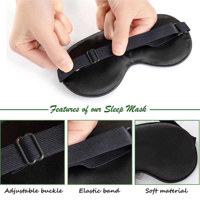 Eye Mask for Sleeping 2 Pack Sleep Masks for Men