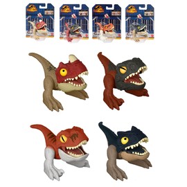 Mattel Jurassic World 986C-HFR10 New Ruler Pop-Up Collection (4 Pieces) Sold in Box (Ages 4 and Up)