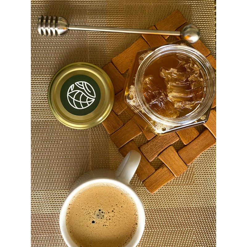 Miel de Abeja Multiflora, Orgánico Artesanal %100 Natural, 250 gr