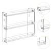 Perfeclan 3 Layers Wall Mount Makeup Organizer Multipurpose for Cosmetic