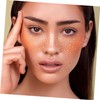 TOVINANNA 20pcs Freckles Stickers for Face Makeup Natural-looking Glitter Patches