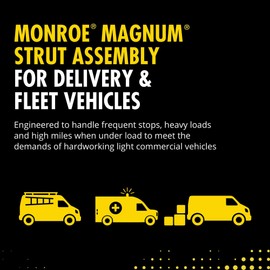 Monroe Magnum Loaded Assembly 253006 Suspension Strut and Coil Spring Assembly for Ford Transit-250