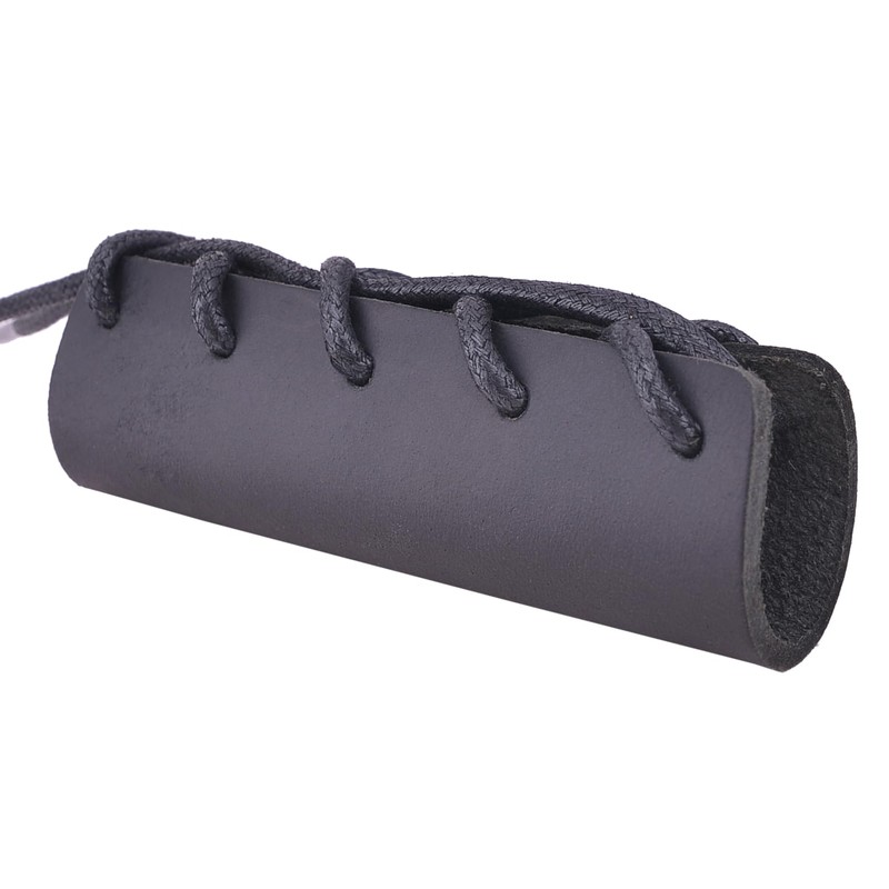 Leather Axe Handle Protection Covers, Axe Handle Collar Protector (Black