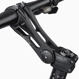 CXWXC Stem, 140 Degree Angle Adjustment, Clamp Diameter/1.2 inches (31.8 mm), Handle Stem, Bicycle Adjustable Stem, 3.5 inches (90/110/130/145 mm), Compatible with City Cycles, MTB, Road Bikes, Cross Bikes, Etc. Ahead (XT-AS822-145)