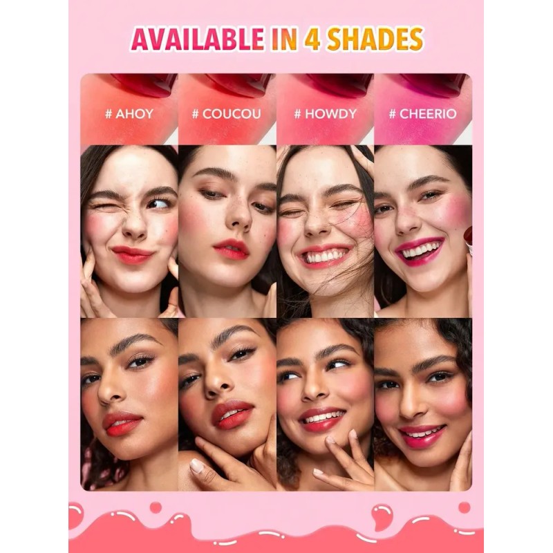 Sheglam Jelly-licious Tinte Labial Y Rubor Coucou