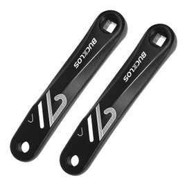 AEYINO Ebike Mountain Bike Square/Diamond Crank Arm -152MM/170MM MTB Aluminum Bicycle CrankSet for Electric Bike/Road Bike/Commuter Bike/Exercise Bike/Fat Bike