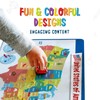 merka Kids US Map Placemat for Dining Table, Non Slip