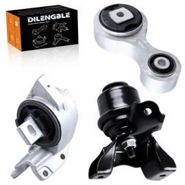 Engine Motor Mount & Trans Mount Replacement for 2006 2007 2008 2009 Ford Fusion 2.3L; 2006 2007 2008 2009 Ford Fusion 3.0L 2WD, Engine Mount Set of 3 Replaces OE# A5473 A5381 A5474