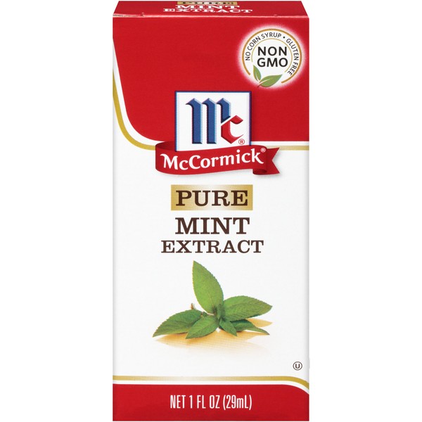 McCormick Pure Mint Extract, 1 fl oz (Pack of 6)