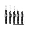 YFFSFDC Countersunk Drill Bit Chamfering for Woodworking Hex Shaft Countersunk