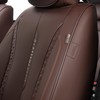 Coverado Car Seat Cover Front Seats, Brown Seat Covers Front