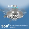 Dual Shower Head for Couples, High Pressure Double Shower Heads