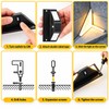 8-Pack Solar LED Step Lights, Waterproof Outdoor Stair & Deck