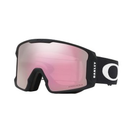 Oakley Men's Line Miner Snow Goggles, Matte Black, Prizm Hi Pink, Large