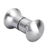 DIYI Solid Stainless Steel Shower Door Knob, 30mm, Silver, Rustproof,