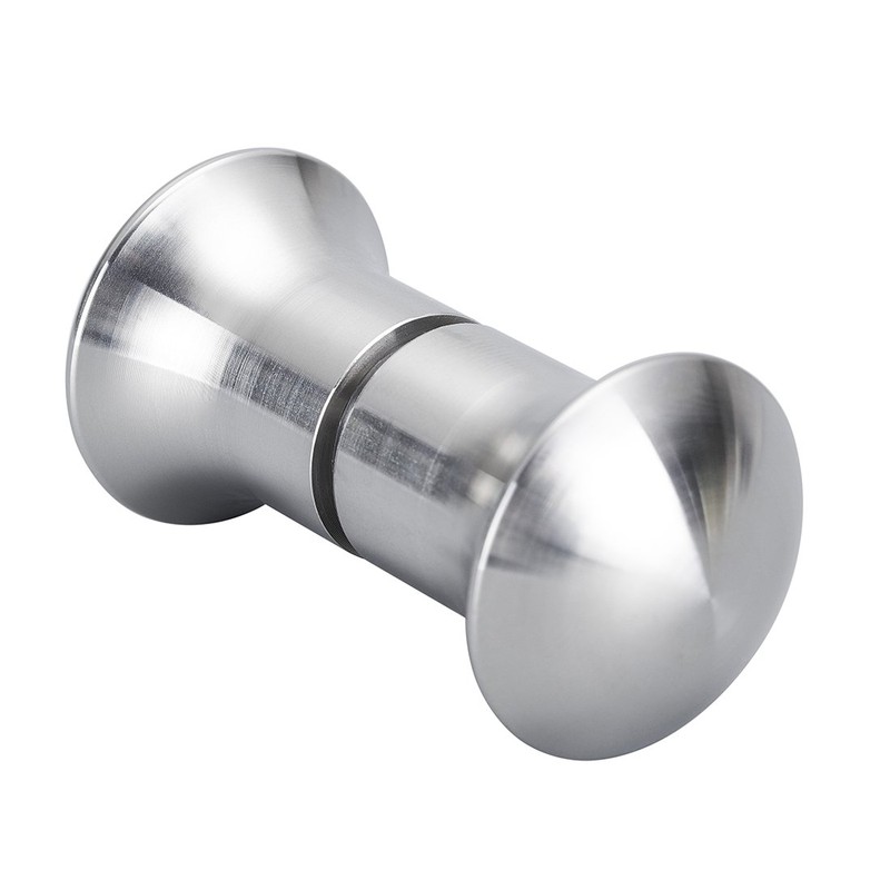 DIYI Solid Stainless Steel Shower Door Knob, 30mm, Silver, Rustproof,