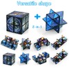 Ainiv 2 in 1 Magic Cube, Star Clear Sky Magic